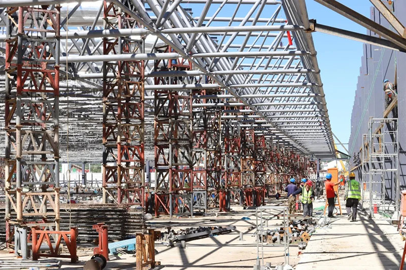 塞罕壩上的冬奧冰上項目訓(xùn)練中心