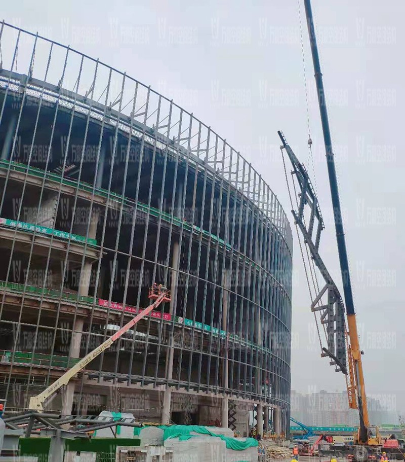 紹興國(guó)際會(huì)展中心一期B區(qū)會(huì)議中心PTFE膜結(jié)構(gòu)工程