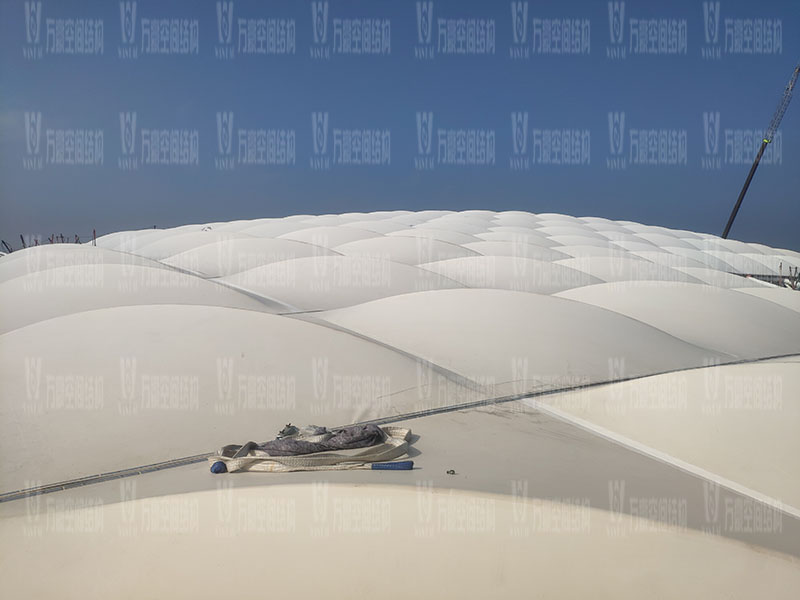 亞運會棒（壘）球體館、亞洲杯主辦場地重慶龍興足球場膜結構項目動員大會