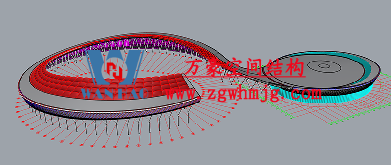 萬豪2022第2標(biāo)-襄陽奧體中心膜結(jié)構(gòu)工程 萬豪2022第2標(biāo)-襄陽奧體中心膜結(jié)構(gòu)工程