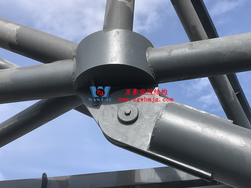 明宇廣場(chǎng)6號(hào)地塊商業(yè)（萬達(dá)廣場(chǎng)）改造項(xiàng)目鋼膜結(jié)構(gòu)ETFE蓋頂天幕工程進(jìn)入鋼結(jié)構(gòu)吊裝階段