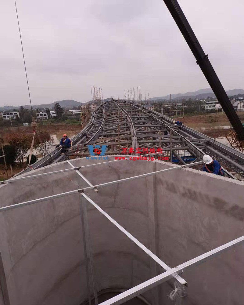 四川南充電影學院鋼結(jié)構(gòu)工程