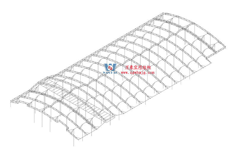 浙江真愛毯業(yè)科技有限公司廠房三屋面膜結(jié)構(gòu)工程完工大吉！