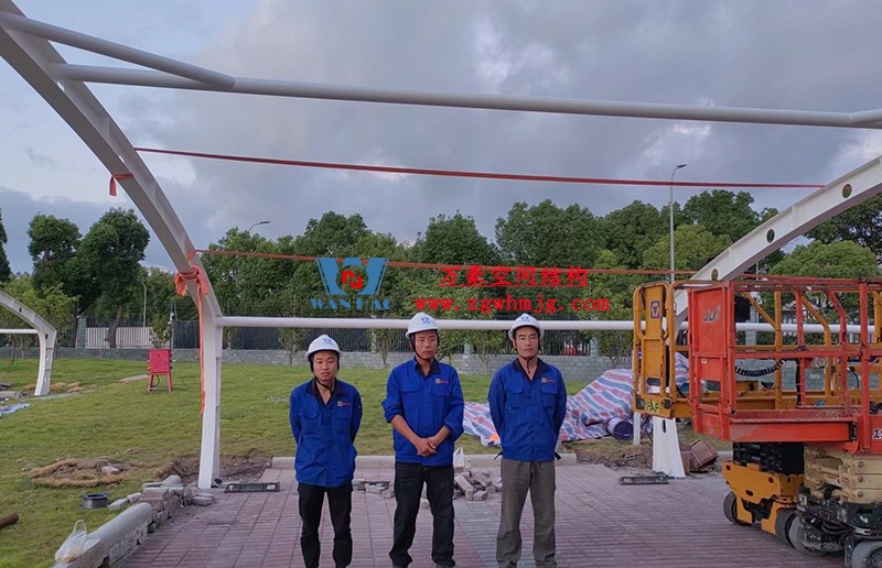 中國民用航空寧波控住交通管理站車棚建造項(xiàng)目