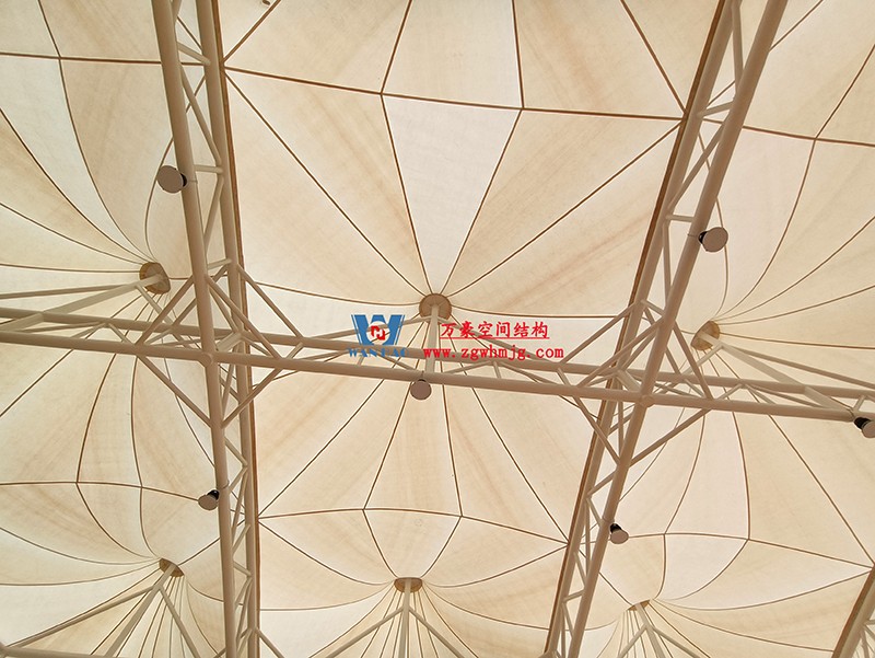 溫州惠民路西側綠地球場PTFE膜結構項目