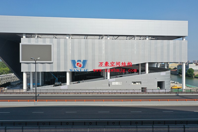 紹興國際會展中心C1區(qū)展廳幕墻網格膜工程 紹興國際會展中心C1區(qū)展廳幕墻網格膜工程