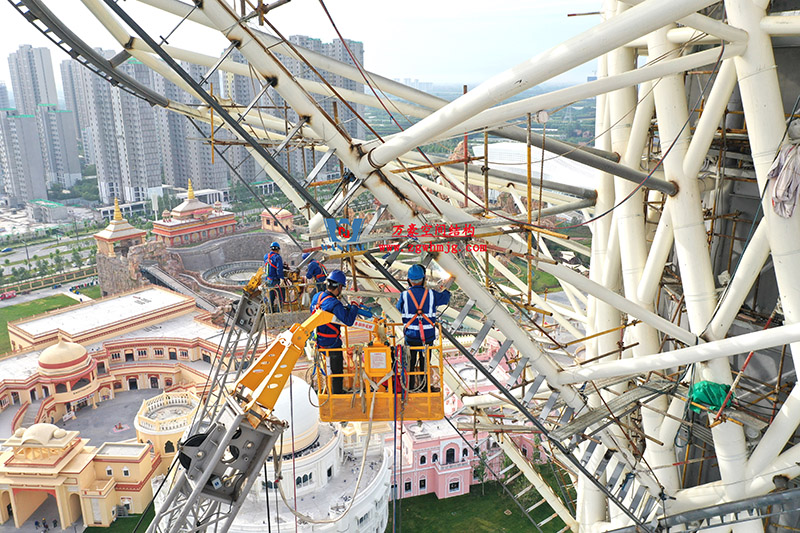 西安絲路塔ETFE膜結(jié)構(gòu)項目順利完工