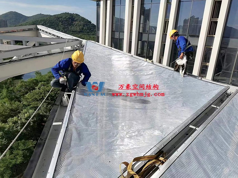 中交海南總部基地項(xiàng)目A地塊三標(biāo)段ETFE膜結(jié)構(gòu)項(xiàng)目 中交海南總部基地項(xiàng)目A地塊三標(biāo)段ETFE膜結(jié)構(gòu)項(xiàng)目