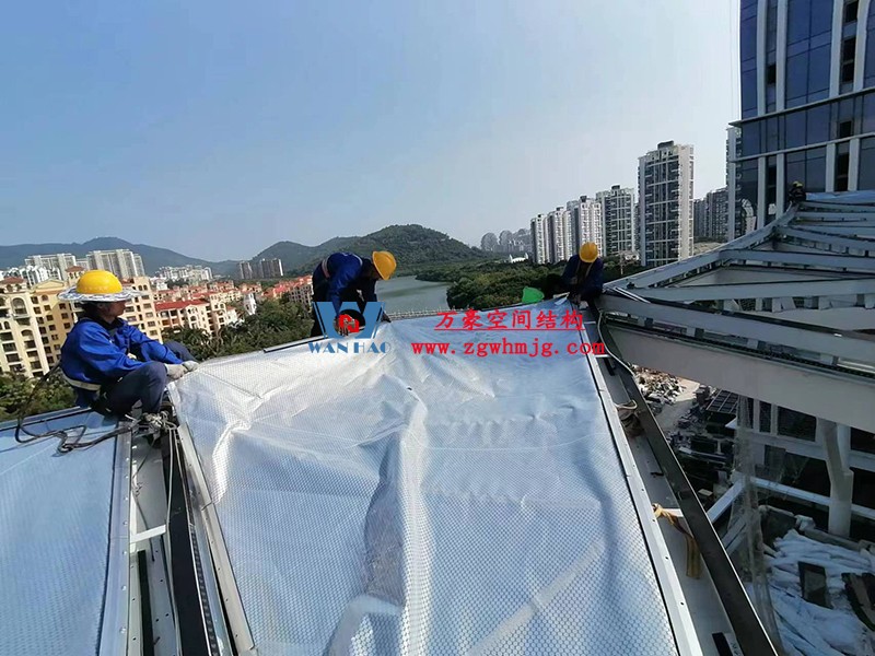 中交海南總部基地項(xiàng)目A地塊三標(biāo)段ETFE膜結(jié)構(gòu)項(xiàng)目 中交海南總部基地項(xiàng)目A地塊三標(biāo)段ETFE膜結(jié)構(gòu)項(xiàng)目