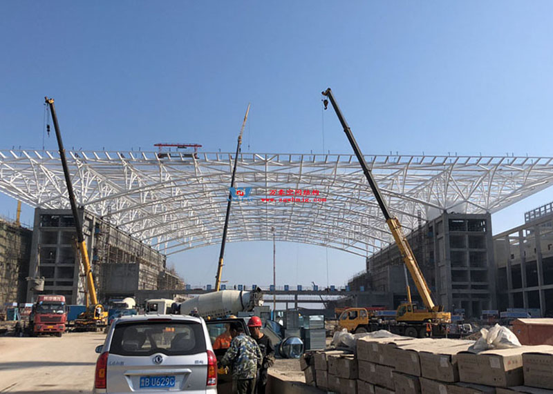 紅島國際會議中心異型鋼結(jié)構(gòu)項目 紅島國際會議中心異型鋼結(jié)構(gòu)項目