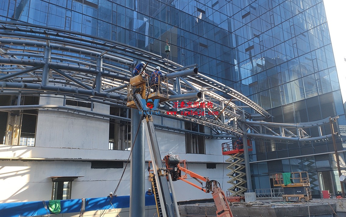 博多森谷項目中庭鋼膜結構工程