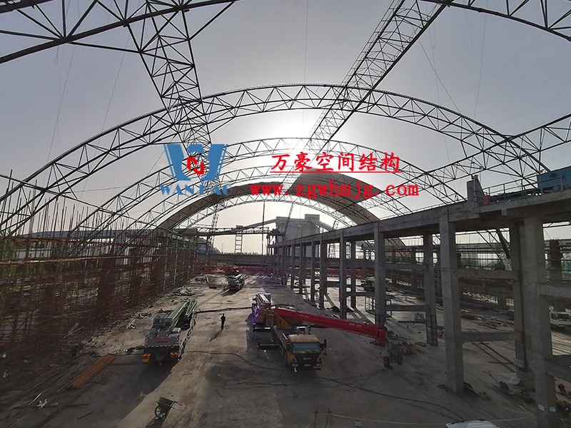 內(nèi)蒙能源長城五礦選煤廠鋼骨架膜棚建設(shè)項(xiàng)目