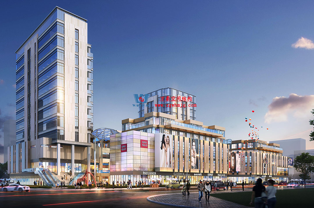 賦含夢幻色彩的商業(yè)街膜結(jié)構(gòu)天幕，即將閃亮登場！