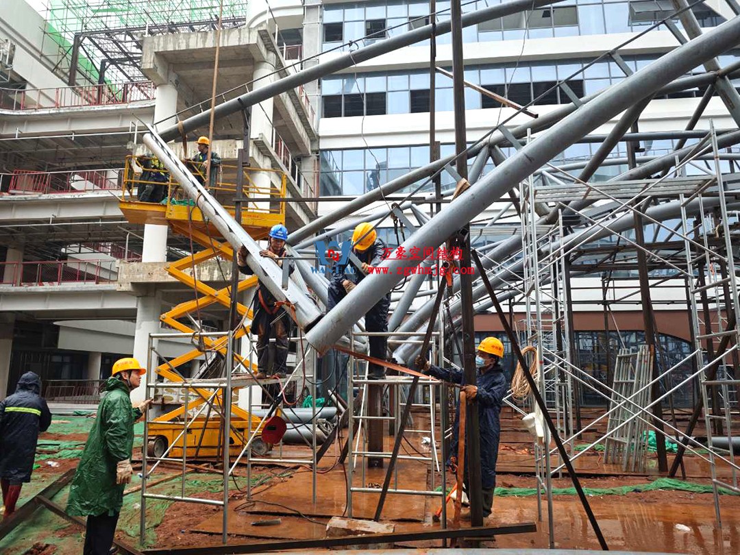 海南醫(yī)學(xué)院第一附屬醫(yī)院江東新院區(qū)膜結(jié)構(gòu)工程 海南醫(yī)學(xué)院第一附屬醫(yī)院江東新院區(qū)膜結(jié)構(gòu)工程