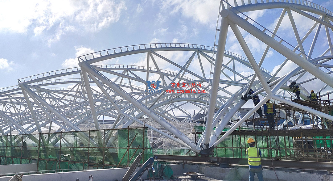 海南醫(yī)學(xué)院第一附屬醫(yī)院江東新院區(qū)膜結(jié)構(gòu)工程 海南醫(yī)學(xué)院第一附屬醫(yī)院江東新院區(qū)膜結(jié)構(gòu)工程