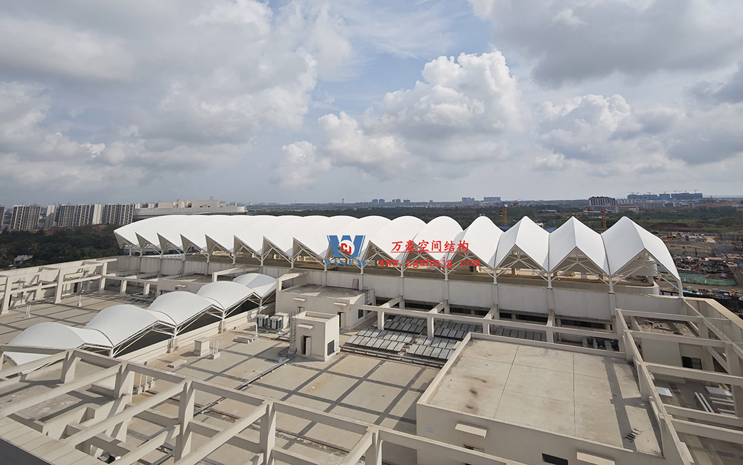 海南醫(yī)學(xué)院第一附屬醫(yī)院江東新院區(qū)膜結(jié)構(gòu)工程 海南醫(yī)學(xué)院第一附屬醫(yī)院江東新院區(qū)膜結(jié)構(gòu)工程