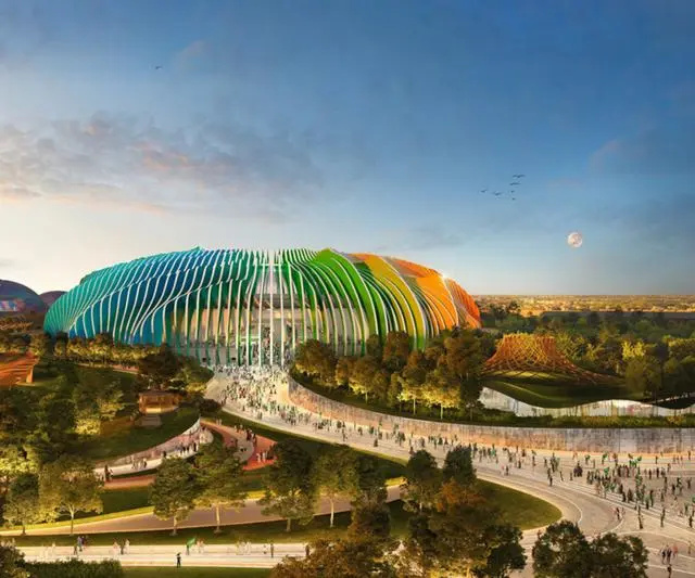 沙特公布2034年世界杯的15個場館設(shè)計，預(yù)計耗資數(shù)千億美元