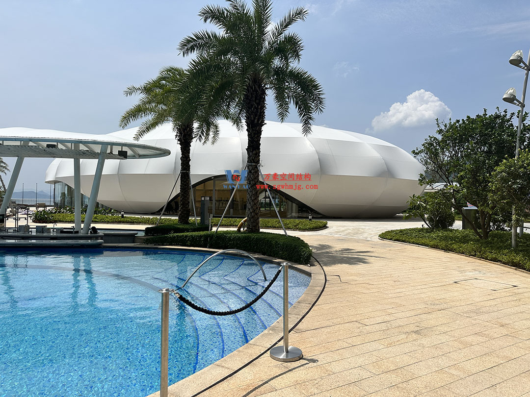 京基大梅沙酒店多功能活動廳鋼膜結(jié)構(gòu) 京基大梅沙酒店多功能活動廳鋼膜結(jié)構(gòu)