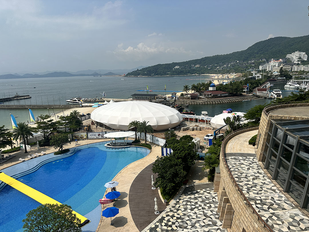 京基大梅沙酒店多功能活動廳鋼膜結(jié)構(gòu) 京基大梅沙酒店多功能活動廳鋼膜結(jié)構(gòu)