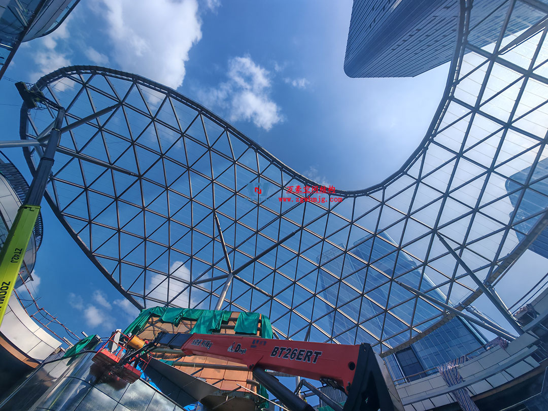 紹興華發(fā)金融活力城ETFE膜結(jié)構(gòu) 紹興華發(fā)金融活力城ETFE膜結(jié)構(gòu)