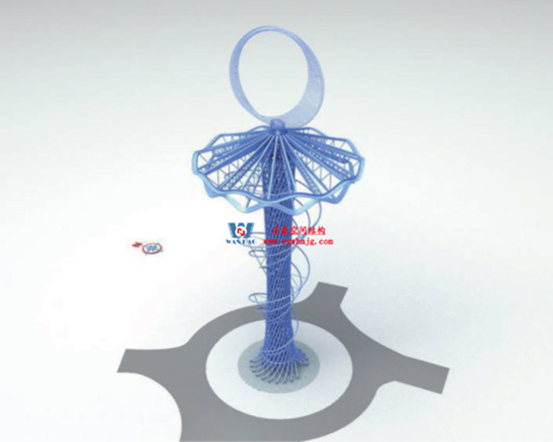 ETFE膜結(jié)構(gòu)地標塔—以愛之名，點亮絲路歡樂世界