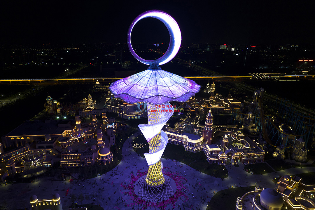 ETFE膜結(jié)構(gòu)地標塔—以愛之名，點亮絲路歡樂世界