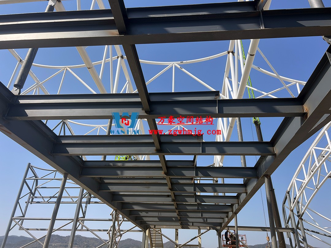 比亞迪紹興嵊州賽車場(chǎng)干拔沙坡觀景平臺(tái)鋼結(jié)構(gòu)項(xiàng)目