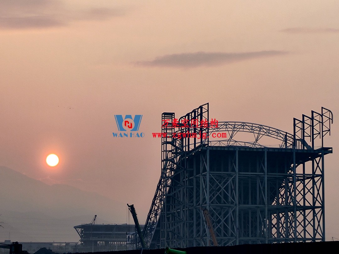 比亞迪紹興嵊州賽車場(chǎng)干拔沙坡觀景平臺(tái)鋼結(jié)構(gòu)項(xiàng)目