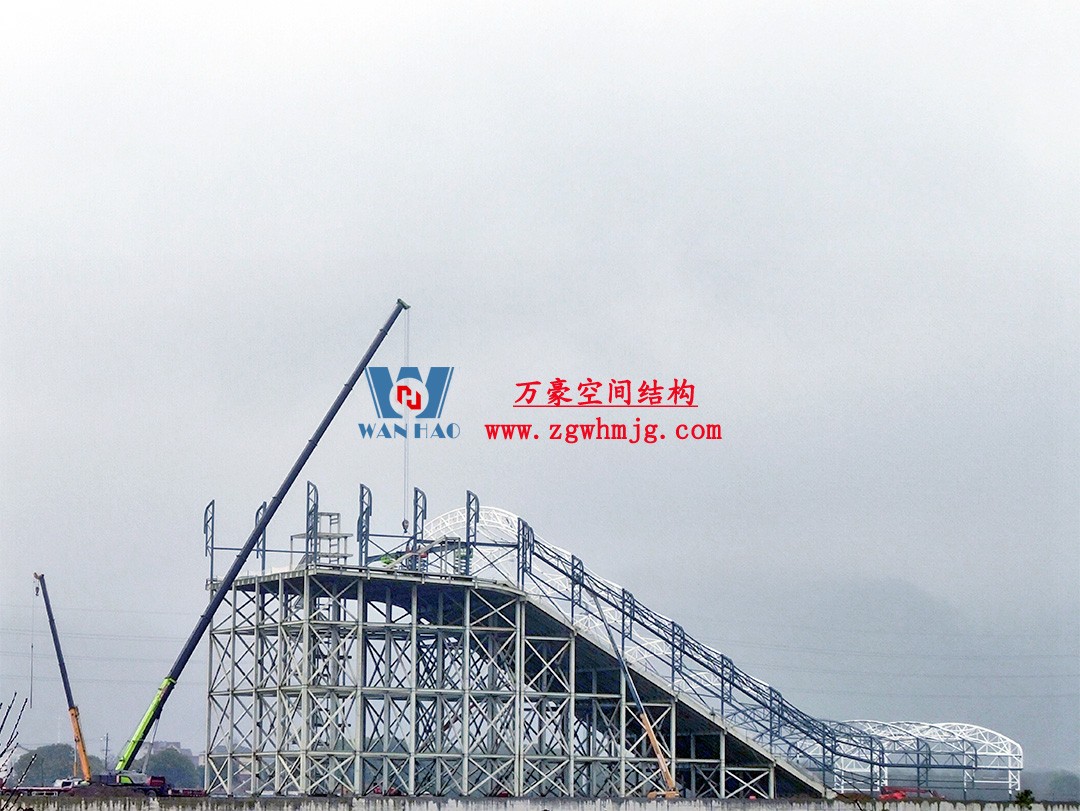 比亞迪紹興嵊州賽車場(chǎng)干拔沙坡觀景平臺(tái)鋼結(jié)構(gòu)項(xiàng)目