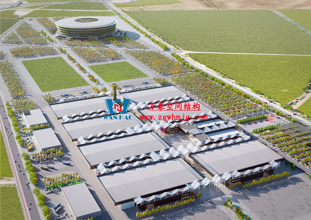 塞爾維亞會展中心ETFE膜結構 塞爾維亞會展中心ETFE膜結構