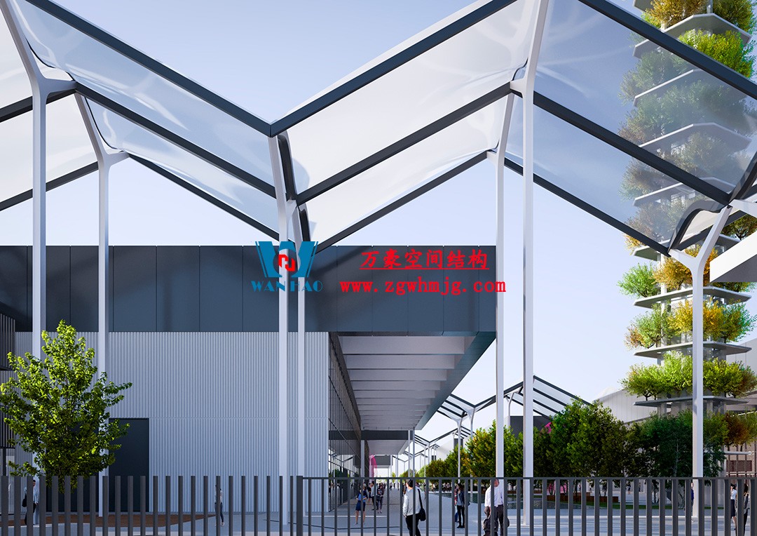 塞爾維亞會(huì)展中心ETFE膜結(jié)構(gòu) 塞爾維亞會(huì)展中心ETFE膜結(jié)構(gòu)