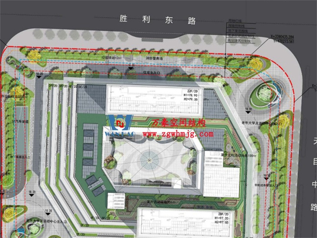 安吉縣昌碩小區(qū)地塊房產(chǎn)開發(fā)項(xiàng)目鋼結(jié)構(gòu)天幕 安吉縣昌碩小區(qū)地塊房產(chǎn)開發(fā)項(xiàng)目鋼結(jié)構(gòu)天幕