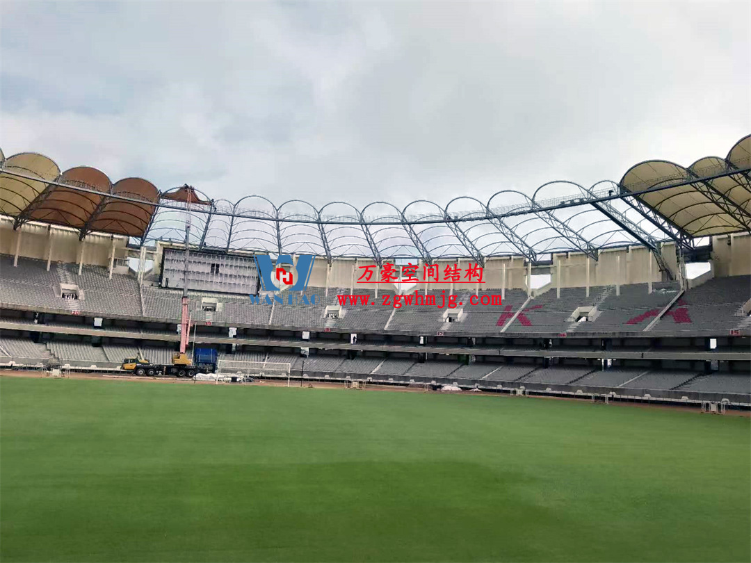 非洲杯肯尼亞體育場PTFE鋼膜結(jié)構(gòu)屋面項目 非洲杯肯尼亞體育場PTFE鋼膜結(jié)構(gòu)屋面項目