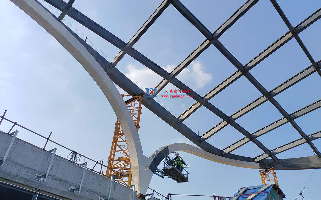 ETFE氣枕膜與雙曲面空間網(wǎng)殼結(jié)構(gòu)結(jié)合是什么樣？一起來一睹真容