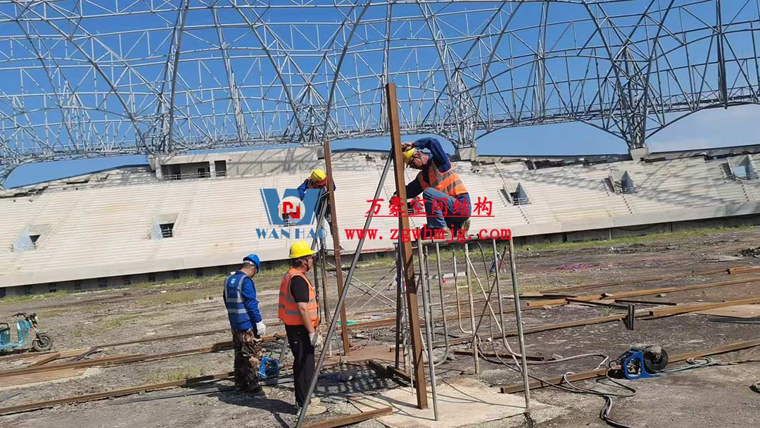 山東蓬萊體育場PTFE膜結(jié)構(gòu)項目 山東蓬萊體育場PTFE膜結(jié)構(gòu)項目