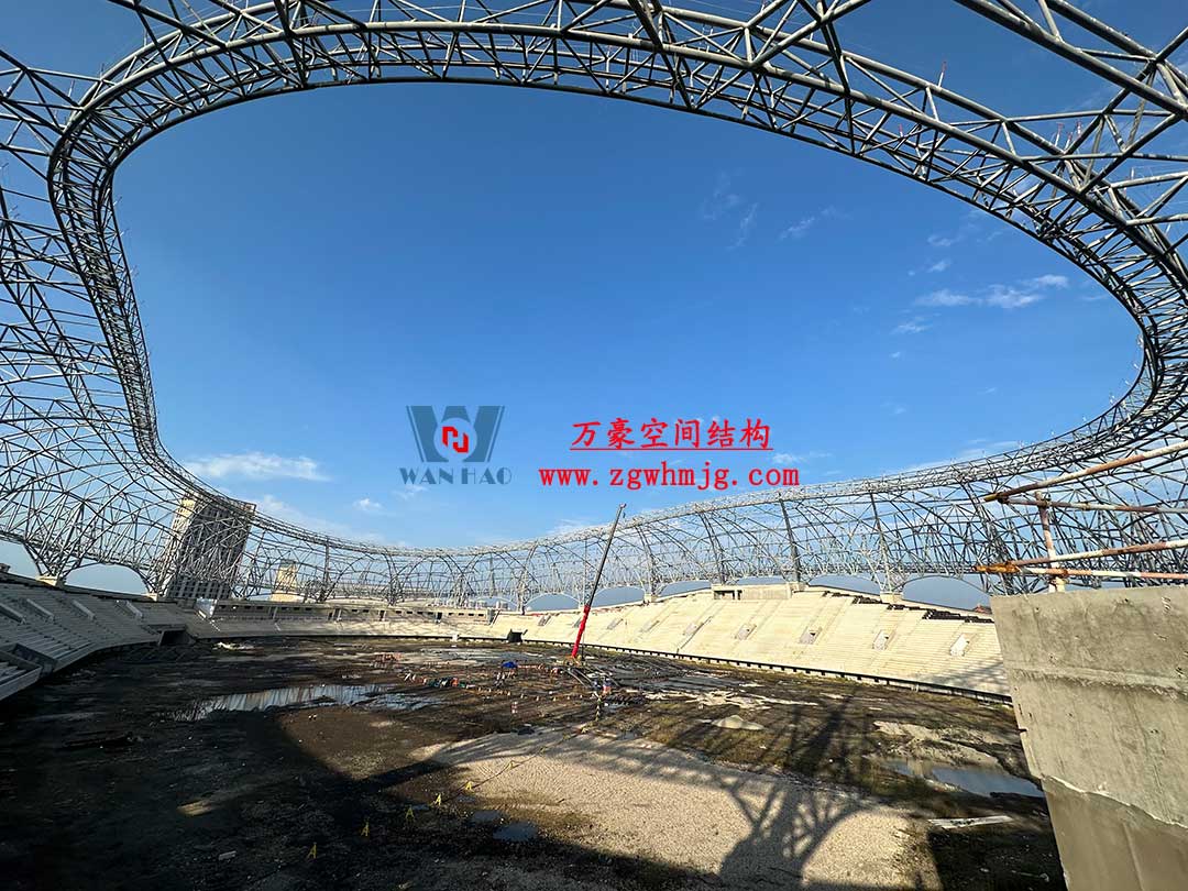 山東蓬萊體育場PTFE膜結(jié)構(gòu)項目 山東蓬萊體育場PTFE膜結(jié)構(gòu)項目