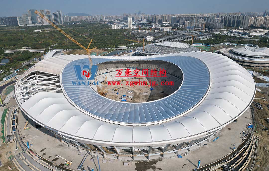 無(wú)錫奧林匹克體育產(chǎn)業(yè)中心ETFE膜結(jié)構(gòu)項(xiàng)目 無(wú)錫奧林匹克體育產(chǎn)業(yè)中心ETFE膜結(jié)構(gòu)項(xiàng)目