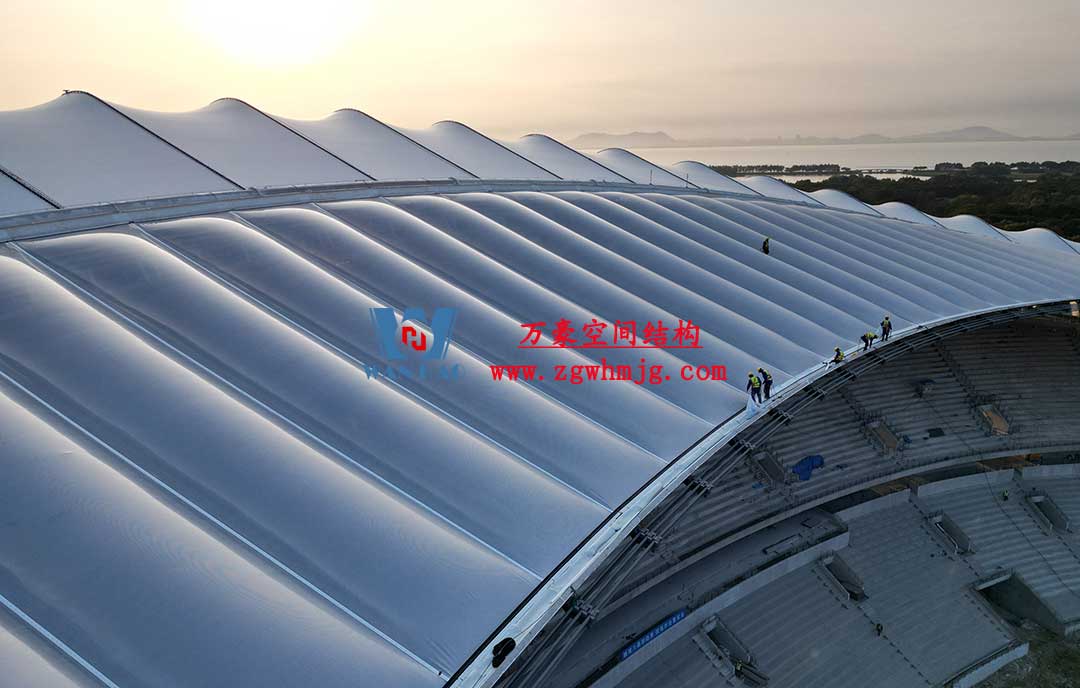 無(wú)錫奧林匹克體育產(chǎn)業(yè)中心ETFE膜結(jié)構(gòu)項(xiàng)目 無(wú)錫奧林匹克體育產(chǎn)業(yè)中心ETFE膜結(jié)構(gòu)項(xiàng)目