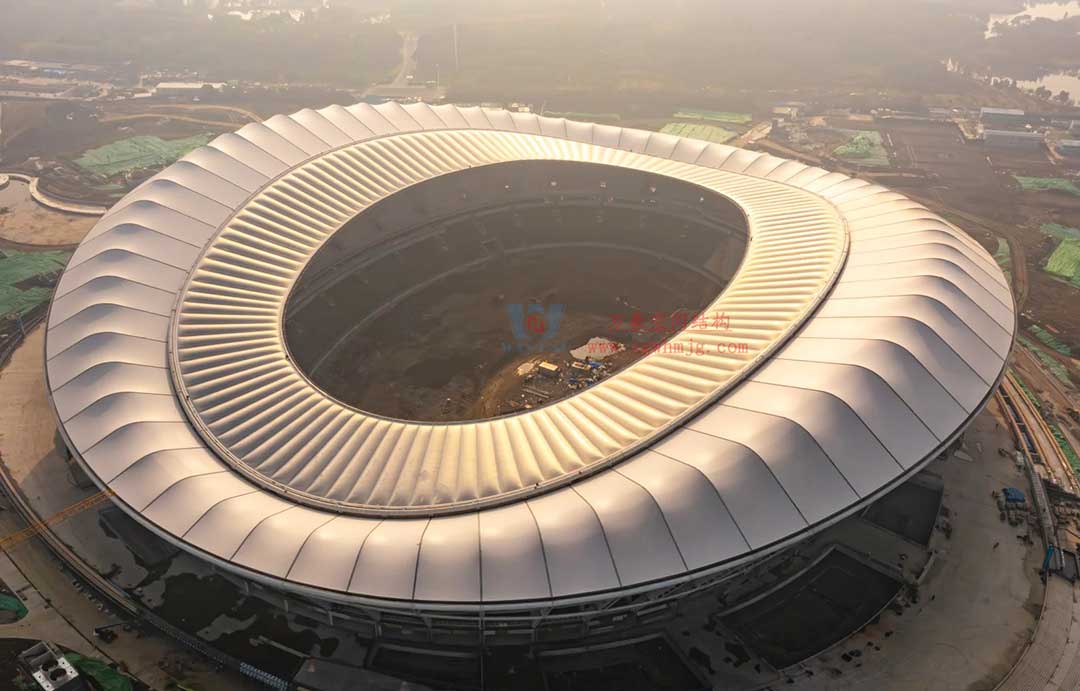 無(wú)錫奧林匹克體育產(chǎn)業(yè)中心ETFE膜結(jié)構(gòu)項(xiàng)目 無(wú)錫奧林匹克體育產(chǎn)業(yè)中心ETFE膜結(jié)構(gòu)項(xiàng)目