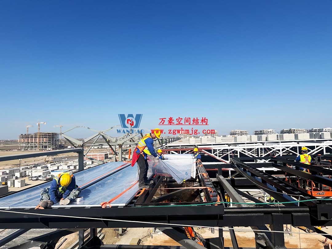 塞爾維亞會(huì)展中心ETFE膜結(jié)構(gòu) 塞爾維亞會(huì)展中心ETFE膜結(jié)構(gòu)