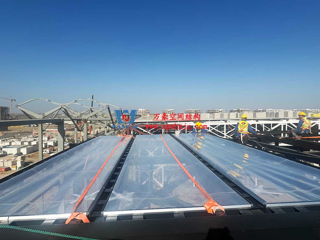 塞爾維亞會(huì)展中心ETFE膜結(jié)構(gòu) 塞爾維亞會(huì)展中心ETFE膜結(jié)構(gòu)