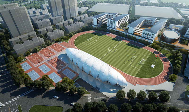 萬(wàn)豪2022第6標(biāo)-龍泉市體育場(chǎng)鋼膜結(jié)構(gòu)工程