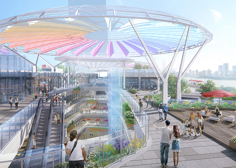 明宇廣場(chǎng)6號(hào)地塊商業(yè)（萬(wàn)達(dá)廣場(chǎng)）改造項(xiàng)目鋼膜結(jié)構(gòu)ETFE膜結(jié)構(gòu)蓋頂天幕項(xiàng)目