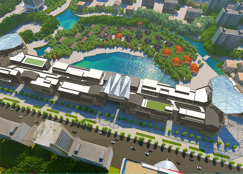 文一塘溪津門(mén)天幕鋼結(jié)構(gòu)及ETFE膜結(jié)構(gòu)氣枕膜項(xiàng)目