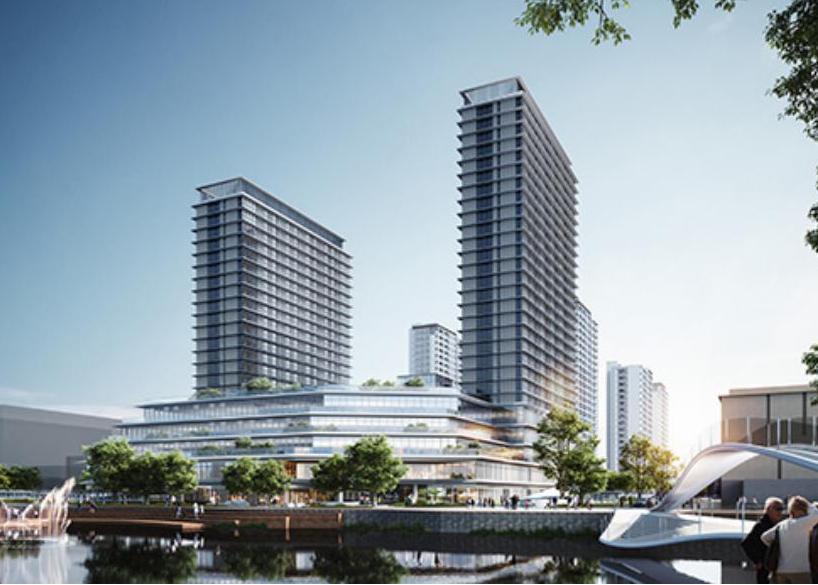 安吉縣昌碩小區(qū)地塊房產(chǎn)開(kāi)發(fā)項(xiàng)目ETFE天幕