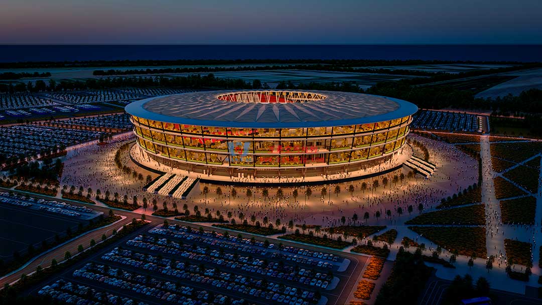 萬豪中標(biāo)-塞爾維亞國家足球場