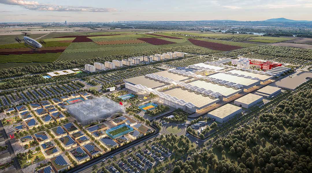 中塞攜手筑標(biāo)桿，塞爾維亞國家展覽館最新施工進度全覽