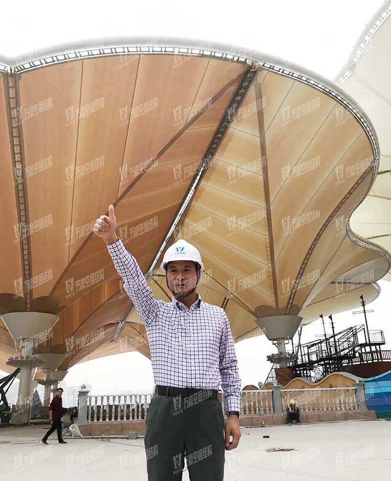 萬(wàn)豪空間結(jié)構(gòu)重大項(xiàng)目現(xiàn)場(chǎng)學(xué)習(xí)觀摩會(huì)